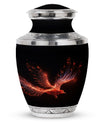 Red Sparrow Classic Urn , Large cremation container.