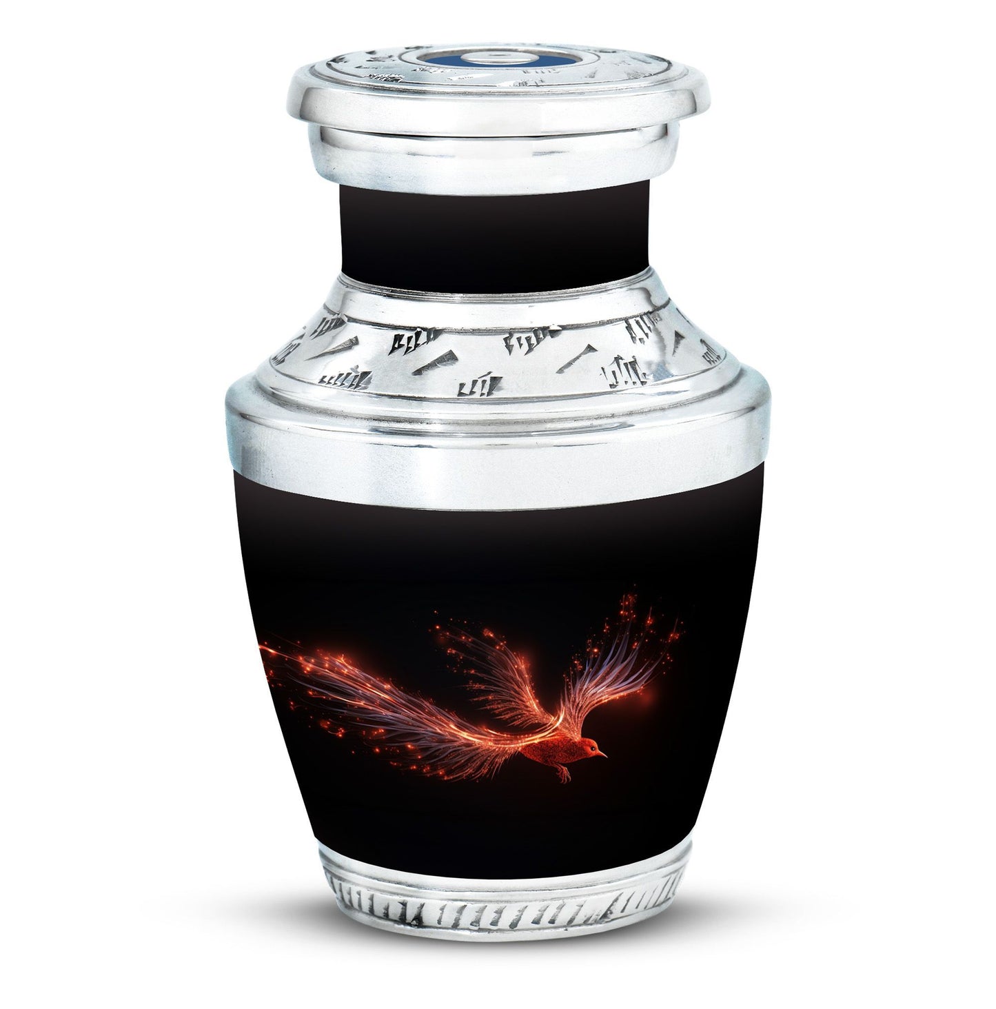Red Sparrow Classic Urn , Large cremation container.