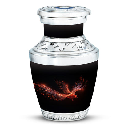 Red Sparrow Classic Urn , Large cremation container.