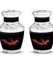 Red Sparrow Classic Urn , Large cremation container.