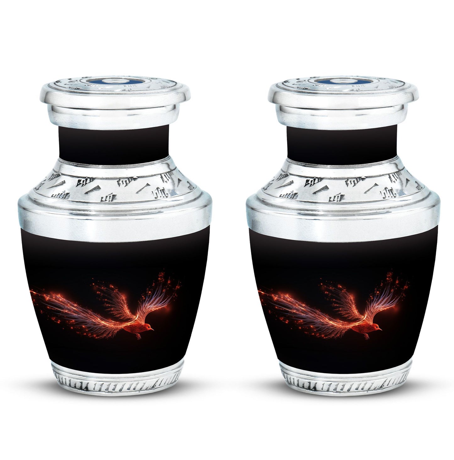 Red Sparrow Classic Urn , Large cremation container.