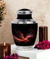 Red Sparrow Classic Urn , Large cremation container.