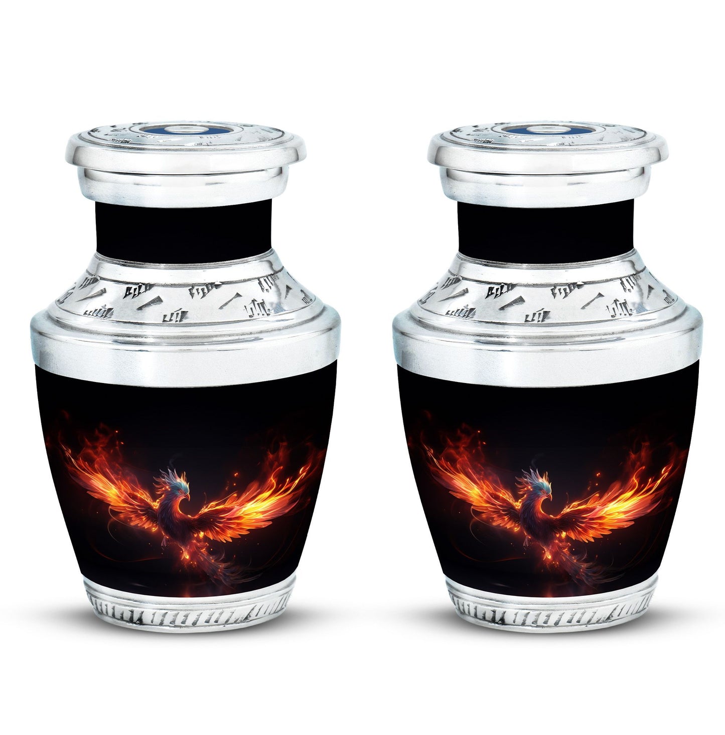 Blue Phoenix Classic Urn for ashes.