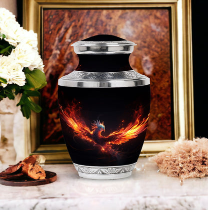 Blue Phoenix Classic Urn for ashes.