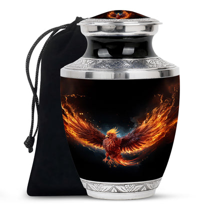 Elegant Phoenix Cremation Urn - Premium Urns for Human Ashes