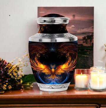 Large Urn with 4 Small Urn