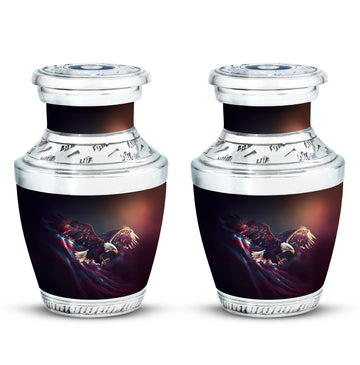 2 Keepsake 3 inch Urns