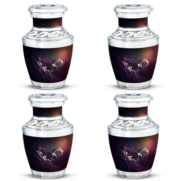 4 Keepsake 3 inch Urns