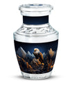 Large eagle memorial urn in classic design for ashes