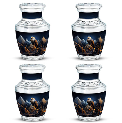 Large eagle memorial urn in classic design for ashes