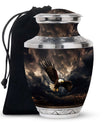 Eagle Cremation Urn for Ashes – Black Eagle Urns For Memorial Service