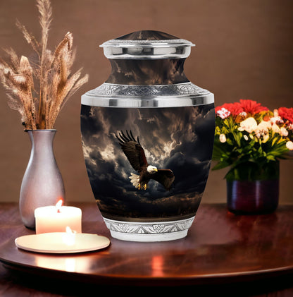 Classic 3-inch Eagle Urn for Human Ashes