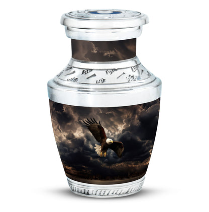 Classic 3-inch Eagle Urn for Human Ashes