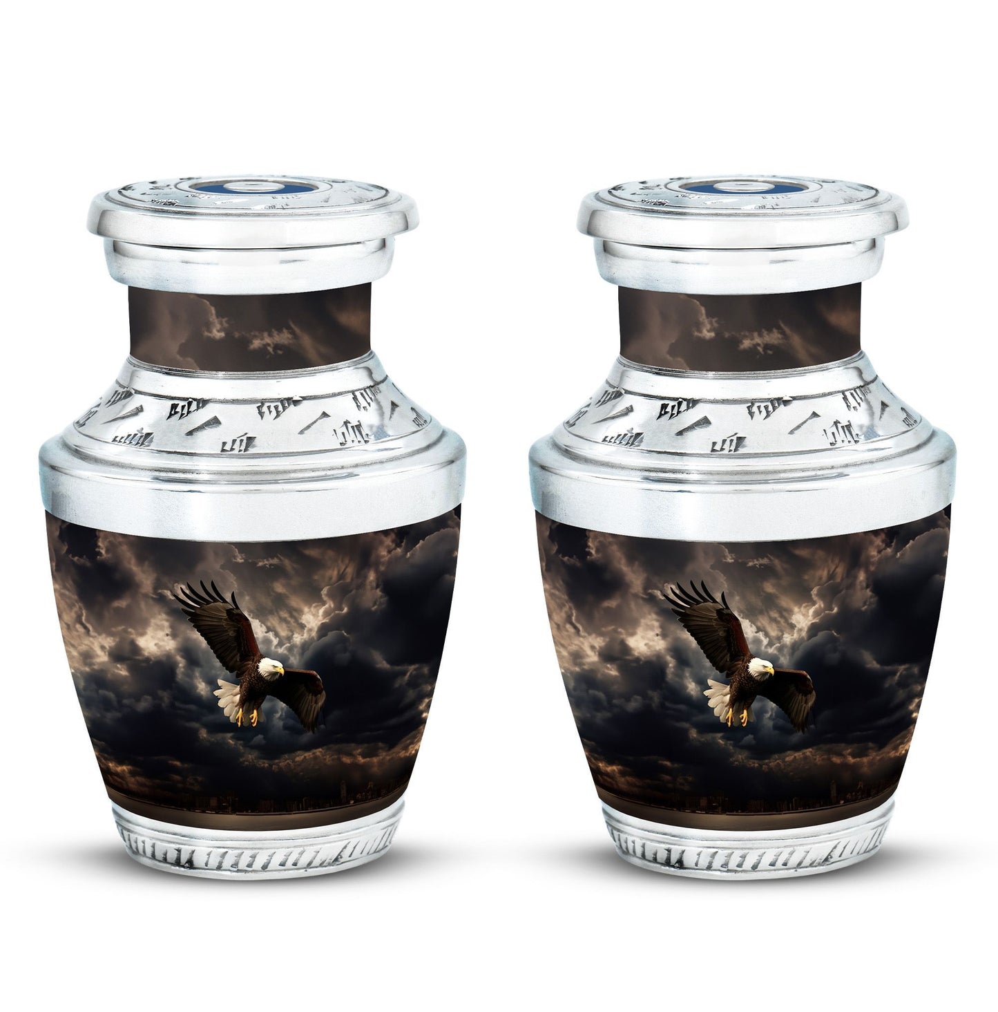 Classic 3-inch Eagle Urn for Human Ashes
