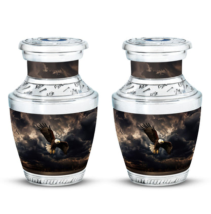 Classic 3-inch Eagle Urn for Human Ashes