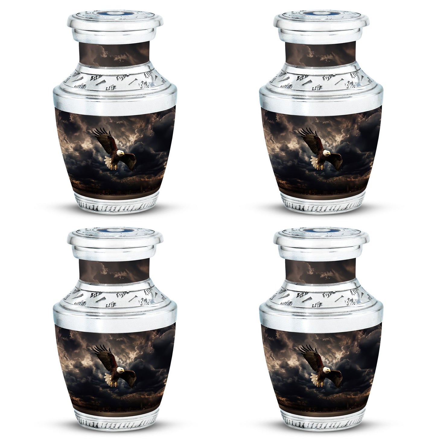 Classic 3-inch Eagle Urn for Human Ashes