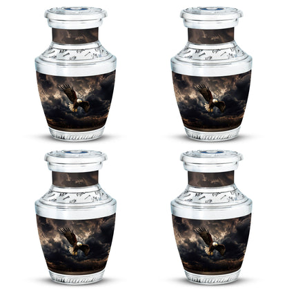 Classic 3-inch Eagle Urn for Human Ashes