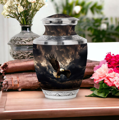 Classic 3-inch Eagle Urn for Human Ashes