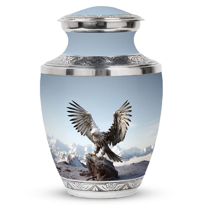 Classic 3 Inch Eagle Design Cremation Urn