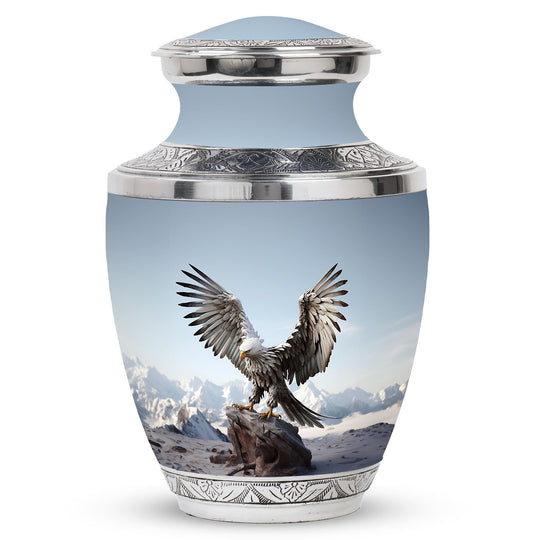Classic 3 Inch Eagle Design Cremation Urn