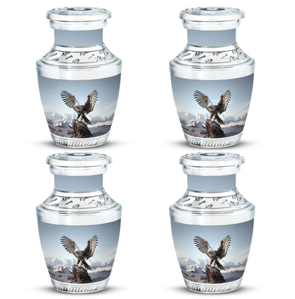 Classic 3 Inch Eagle Design Cremation Urn