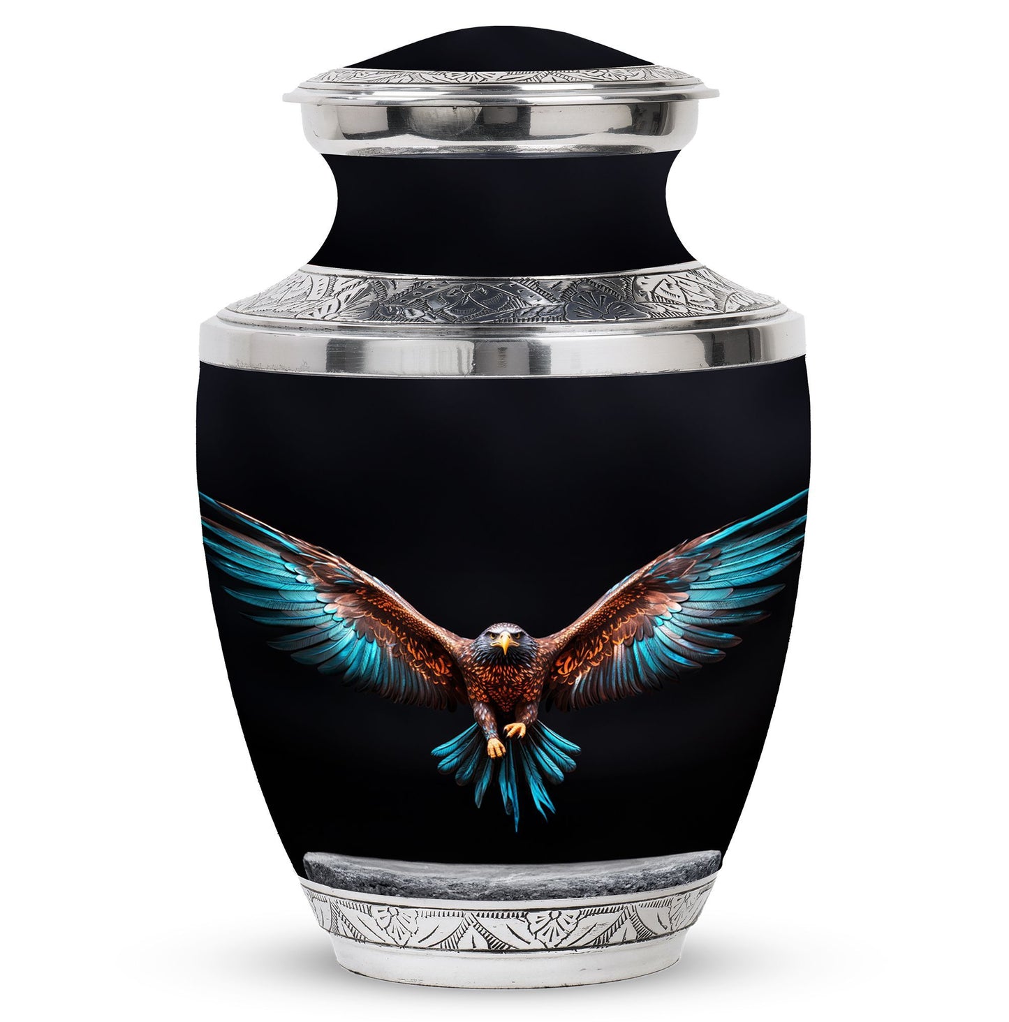 3-inch classic Eagle Spreading Wings Cremation Urn.
