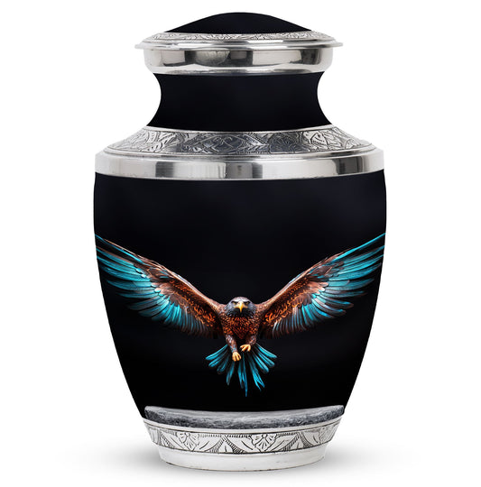 3-inch classic Eagle Spreading Wings Cremation Urn.