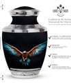 3-inch classic Eagle Spreading Wings Cremation Urn.