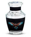3-inch classic Eagle Spreading Wings Cremation Urn.