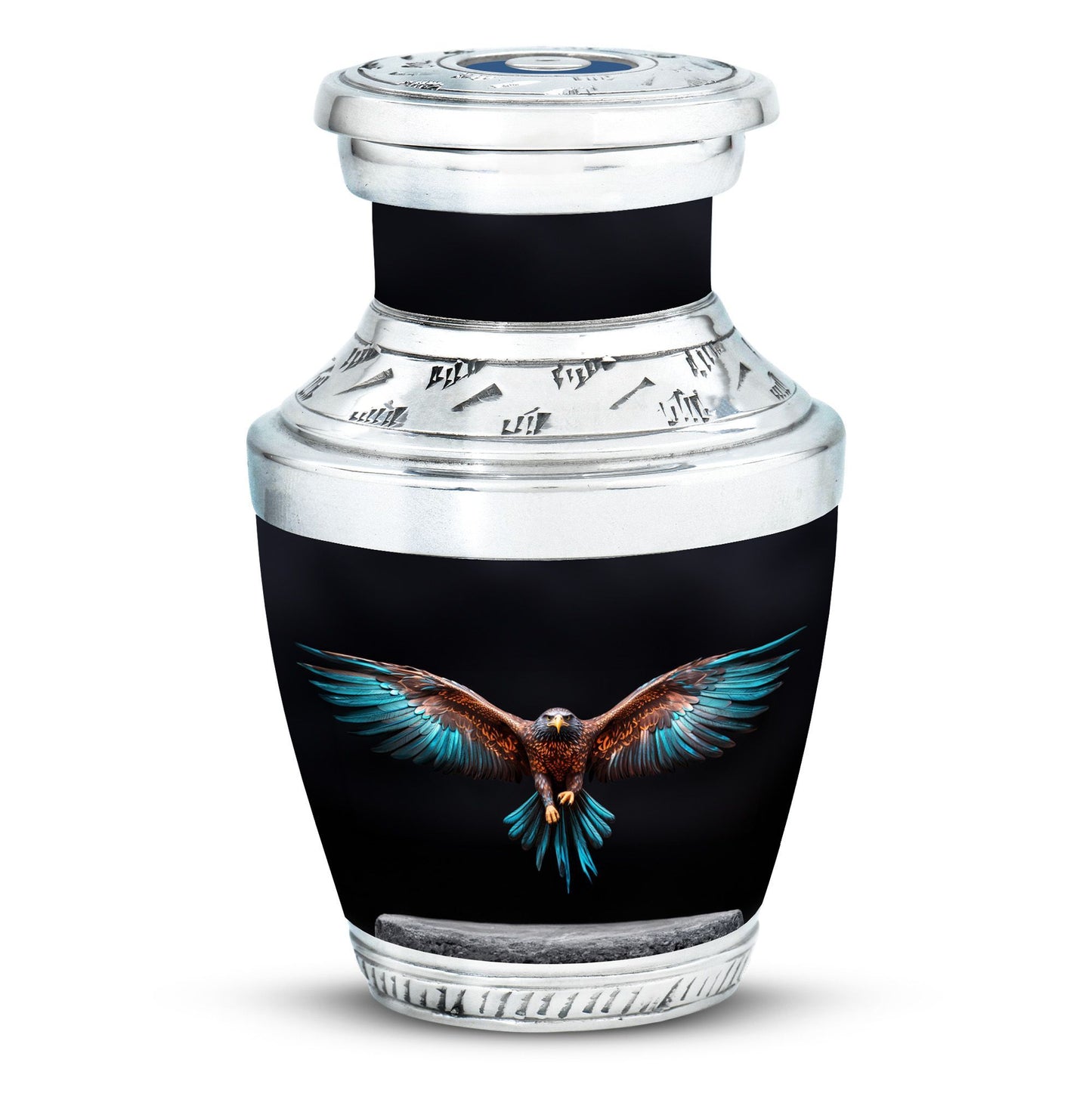3-inch classic Eagle Spreading Wings Cremation Urn.
