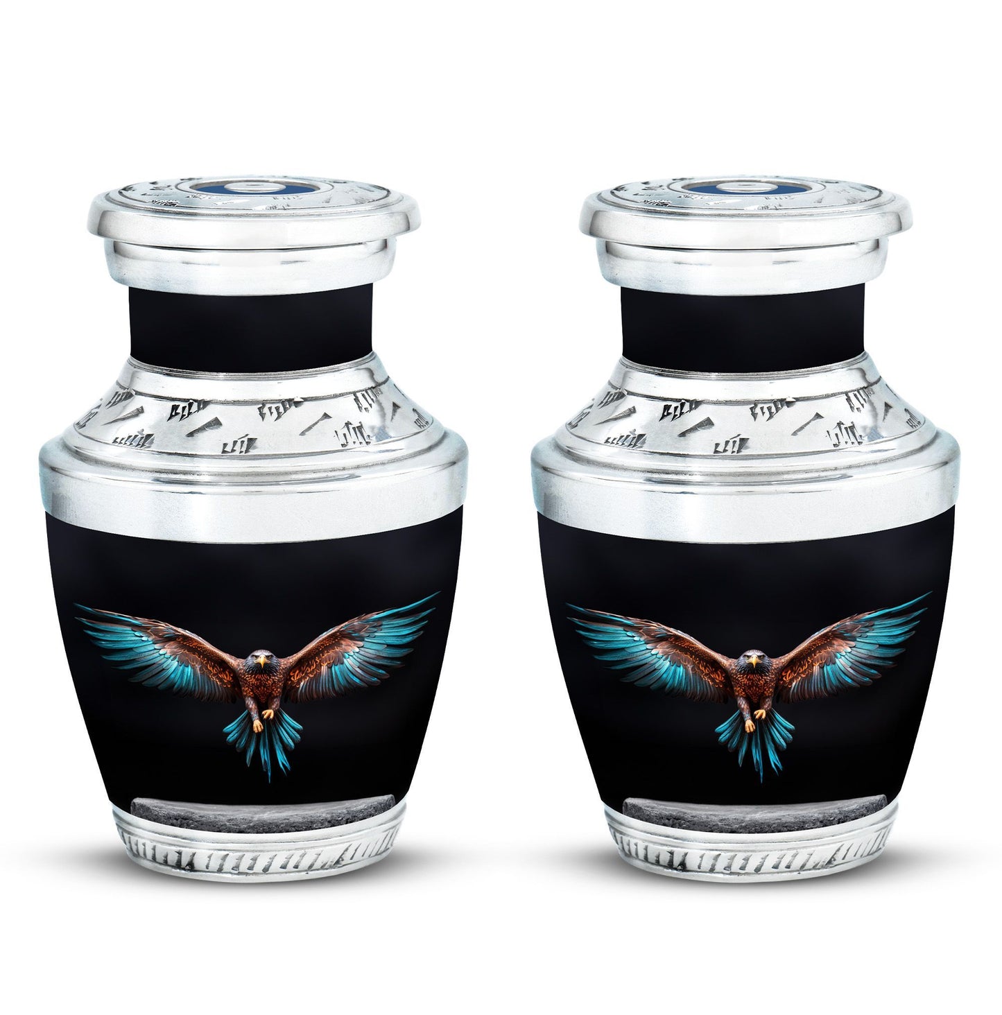 3-inch classic Eagle Spreading Wings Cremation Urn.