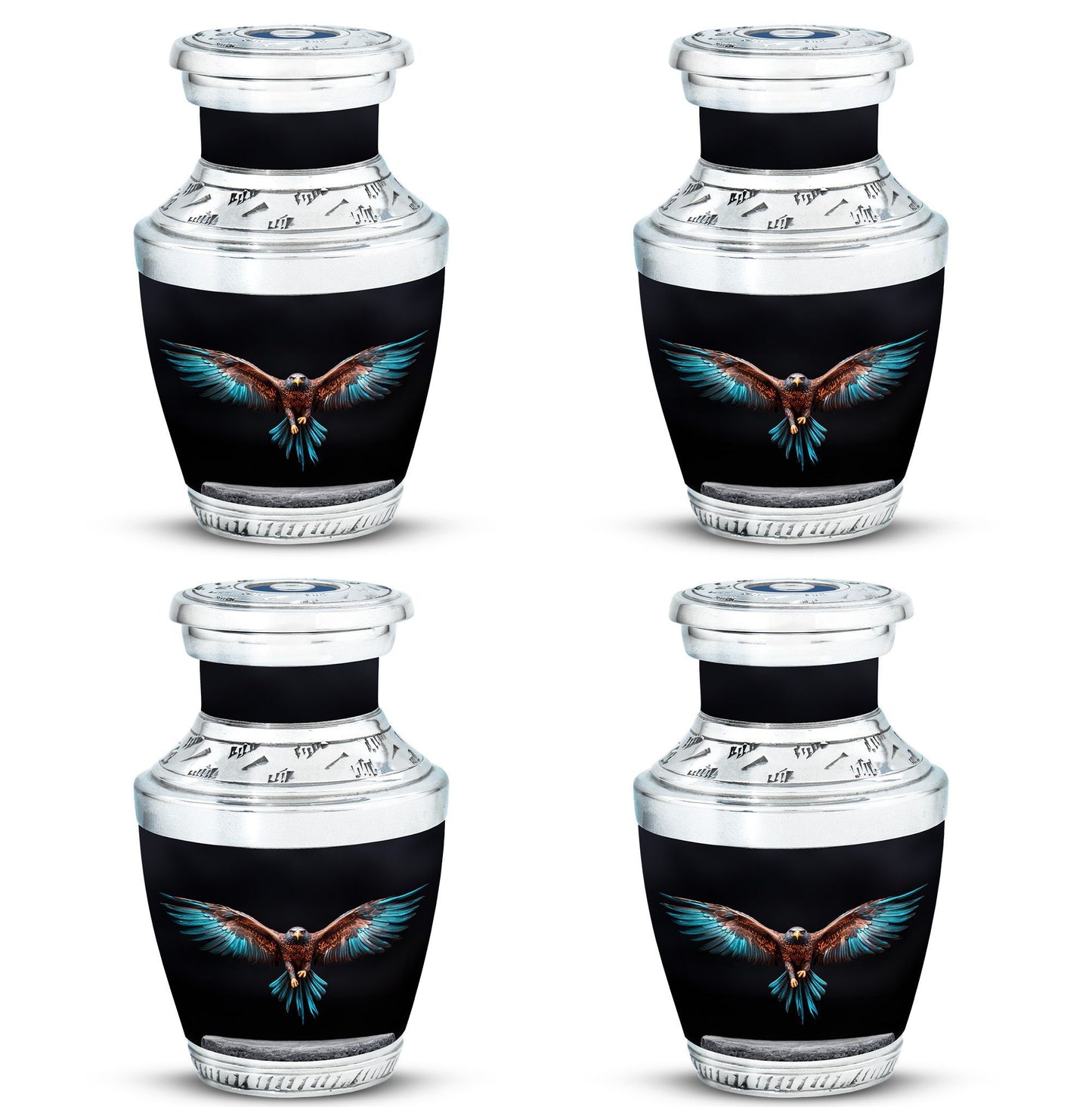 3-inch classic Eagle Spreading Wings Cremation Urn.