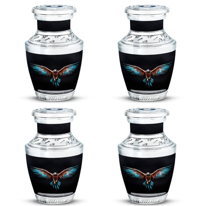 3-inch classic Eagle Spreading Wings Cremation Urn.