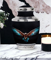 3-inch classic Eagle Spreading Wings Cremation Urn.