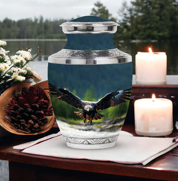 Large Urn with 4 Small Urn