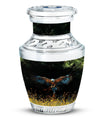 Classic Eagle Cremation Urn, aluminium.