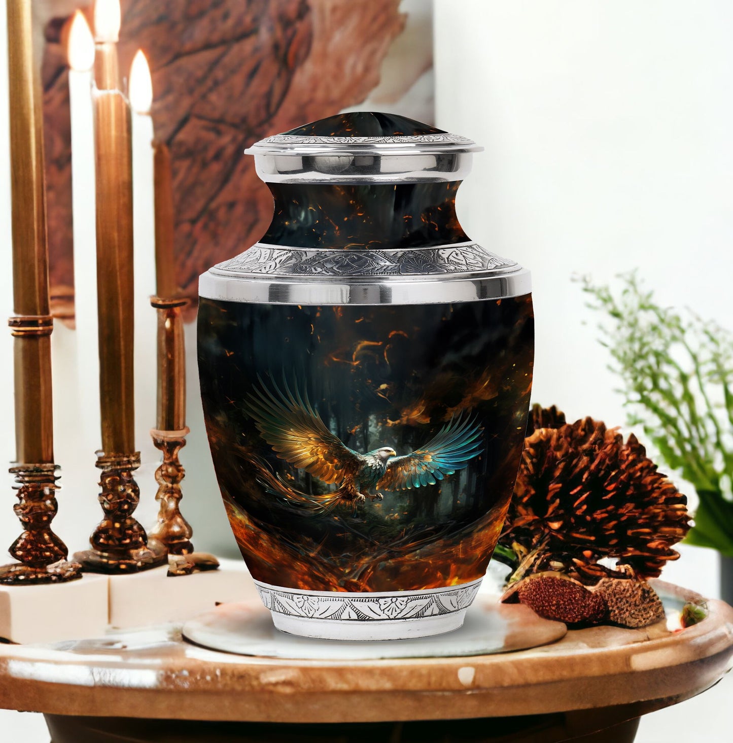 3-inch Eagle Memorial Urn for Cremation.