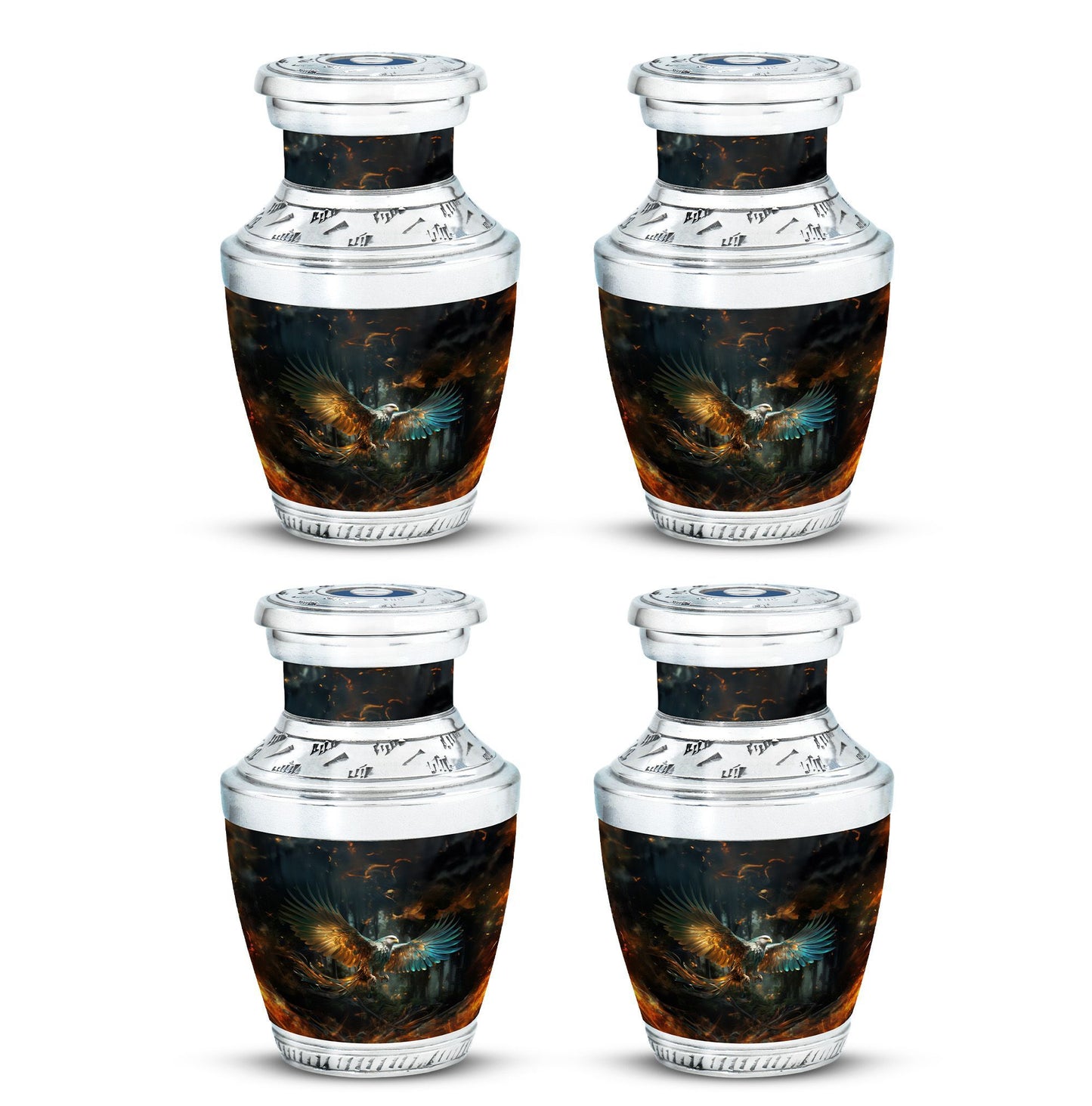 3-inch Eagle Memorial Urn for Cremation.