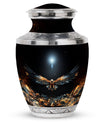 Classic Eagle Urn, Aluminium made large Funeral Urn