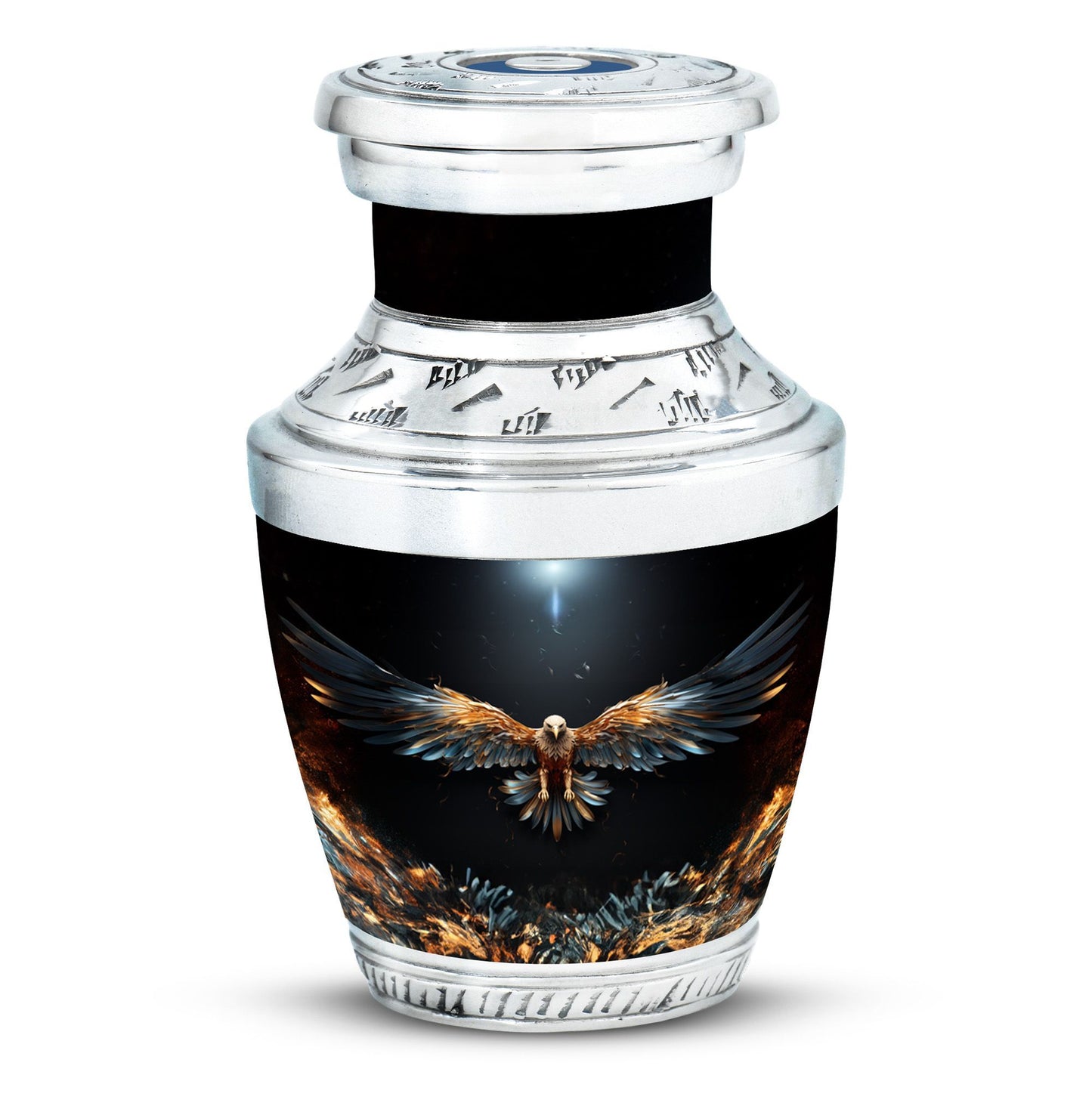 Classic Eagle Urn, Aluminium made large Funeral Urn