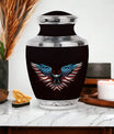 Classic 3-inch eagle urn for human ashes.