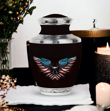 Large Urn with 2 Mini Urn