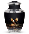 3-inch Classic Eagle Cremation Urn in Aluminium.