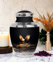 3-inch Classic Eagle Cremation Urn in Aluminium.
