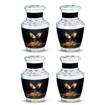 4 Keepsake 3 inch Urns