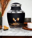 3-inch Classic Eagle Cremation Urn in Aluminium.