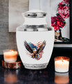 Large Classic Eagle Urn of 10-inch height.