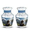 Elegant 3-inch Eagle Cremation Urn