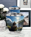 Elegant 3-inch Eagle Cremation Urn