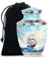 Sailing Ship Urn For Women & Men - Ocean Keepsake Urns For Human Ashes